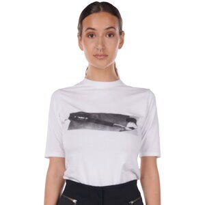 Classic Fit T-Shirt “Pipe” - White Women